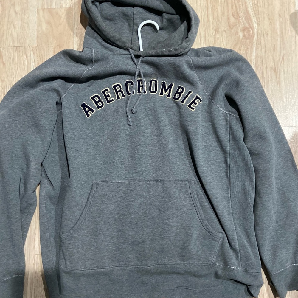 Abercrombie & Fitch grey hoodie
